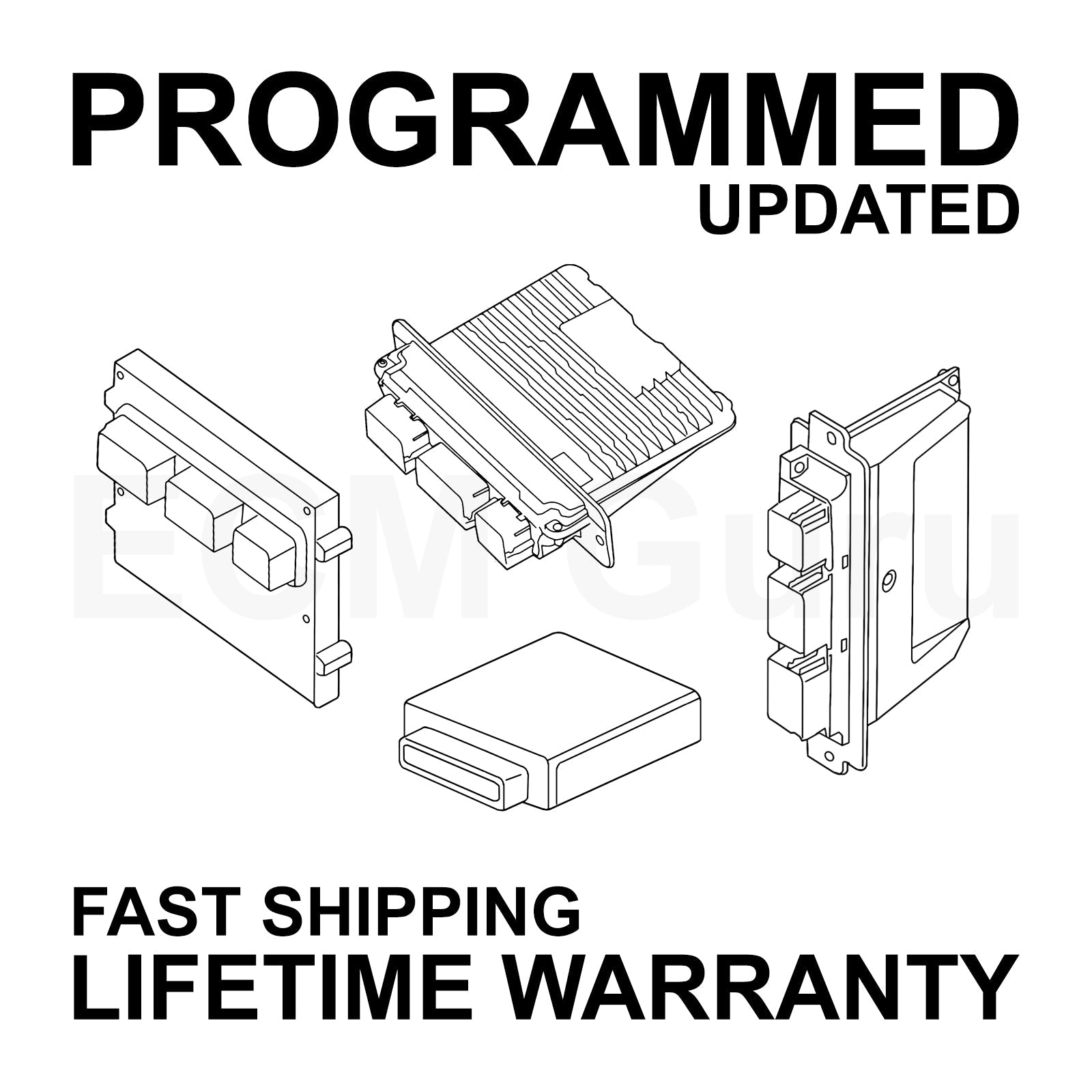 1U7A-12A650-ESA | 2000 Lincoln LS 3.0L PROGRAMMED&UPDATED